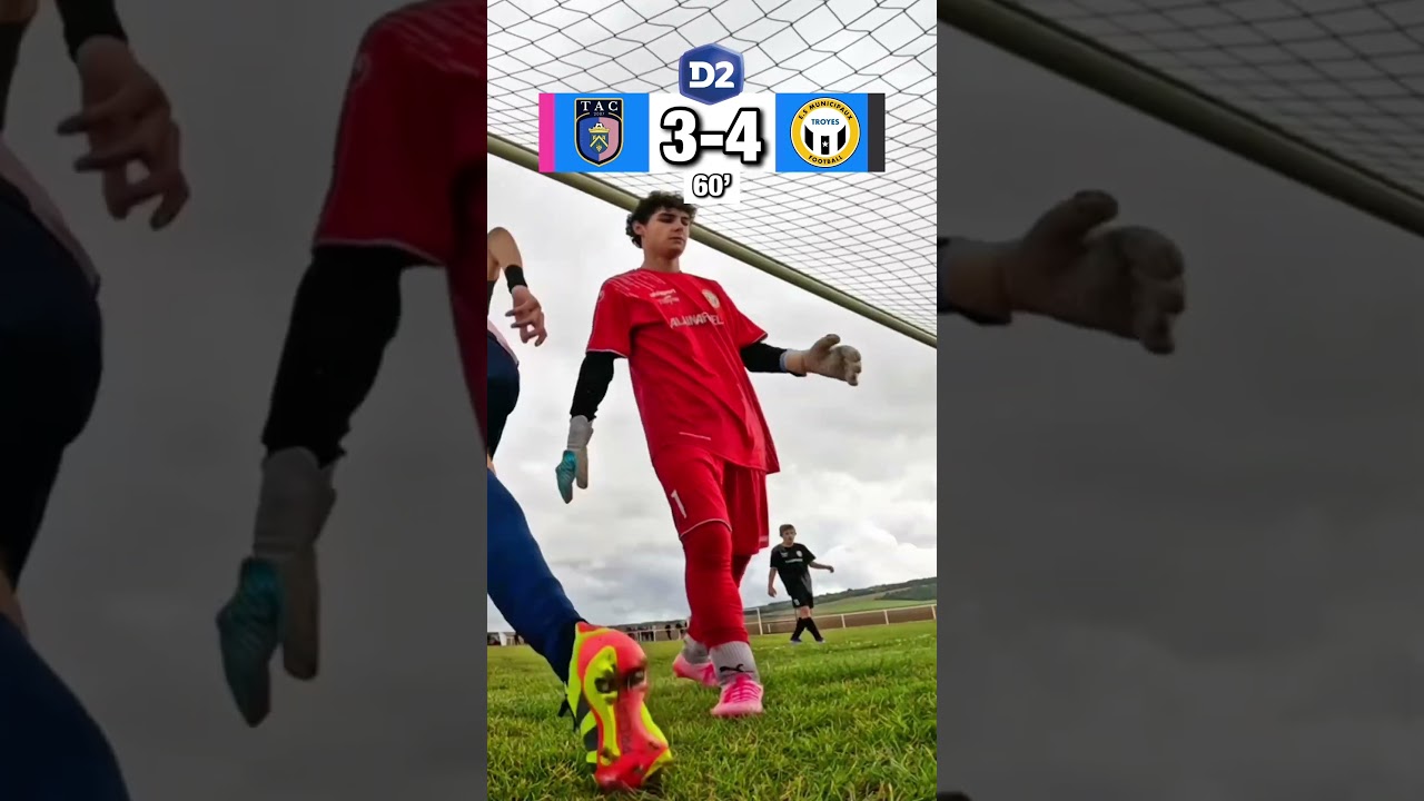 Encha&icirc;nement de boulettes en ce moment&hellip; 😔🧤 Match compliqu&eacute; contre Torvillers de ma part 🥲 #gk