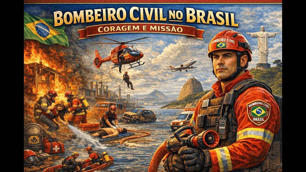 O Bombeiro Civil no Brasil