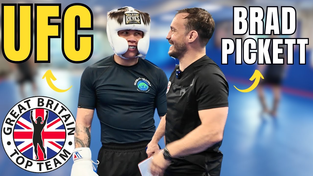 What PROFESSIONAL MMA sparring looks like with Brad Pickett