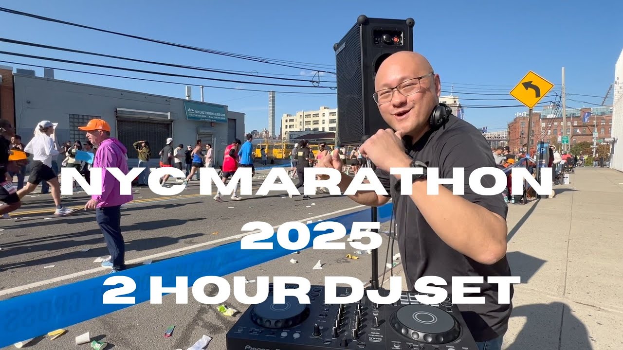 NYC Marathon 2025 DJ Set House Vibes + Pop Dance