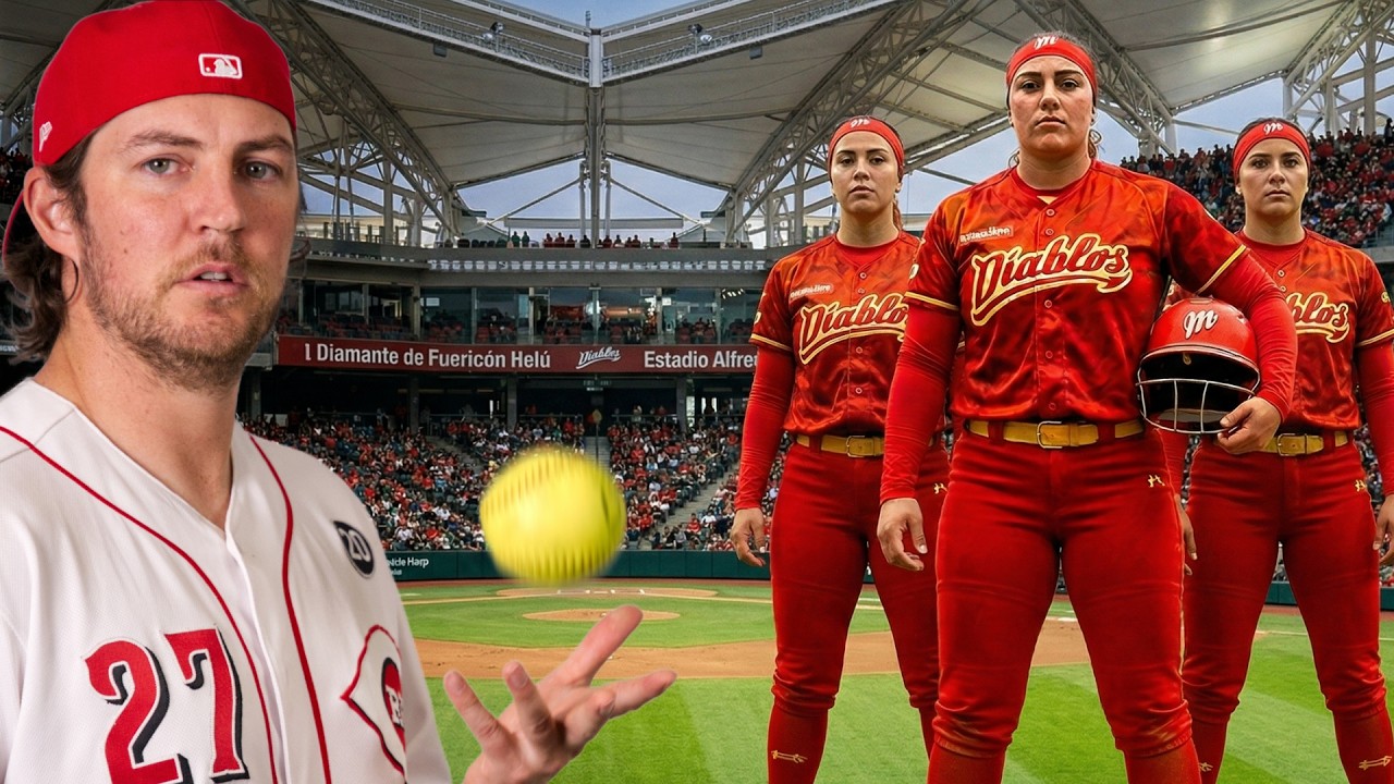 3 Baseball Players vs A Pro Softball Team