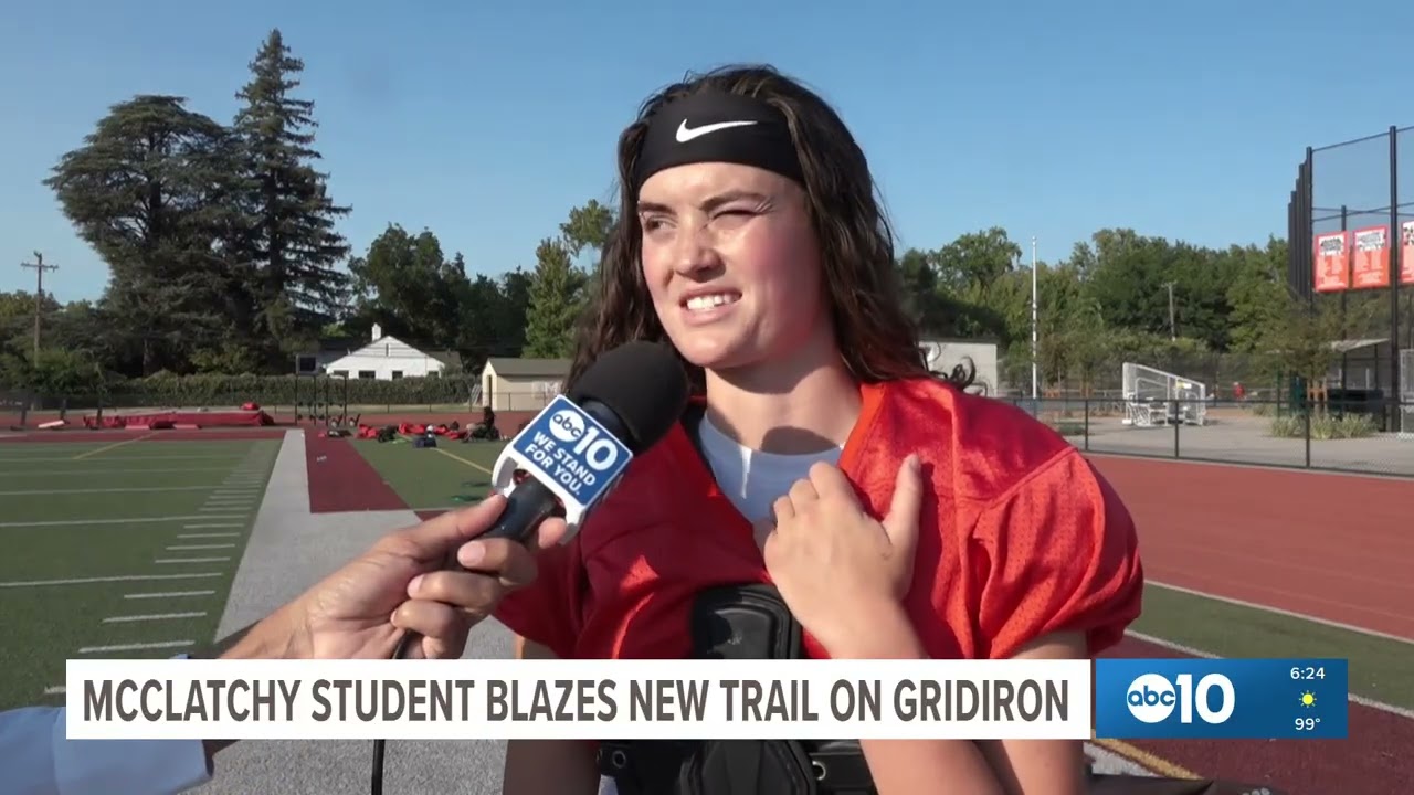 California athlete makes history as school's first female quarterback on varsity | CA HS Football