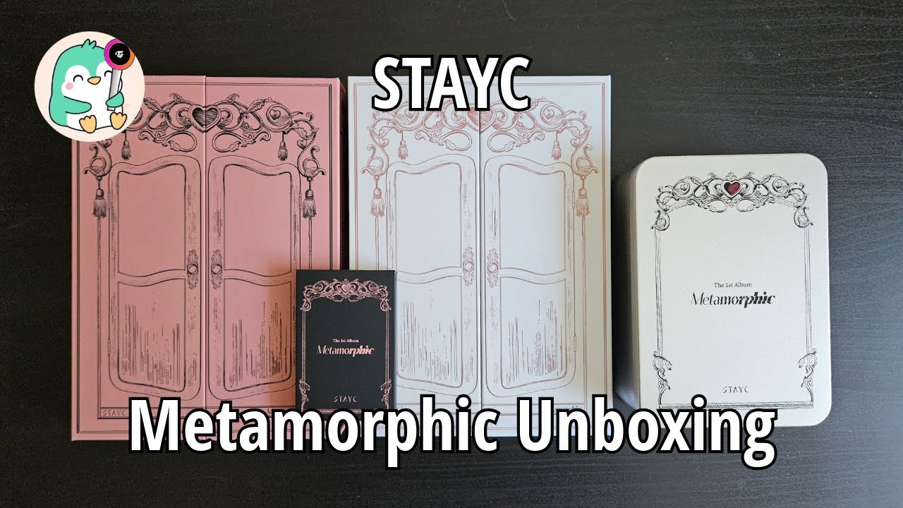 Unboxing STAYC 스테이씨 1st Album 'Metamorphic' | All Versions