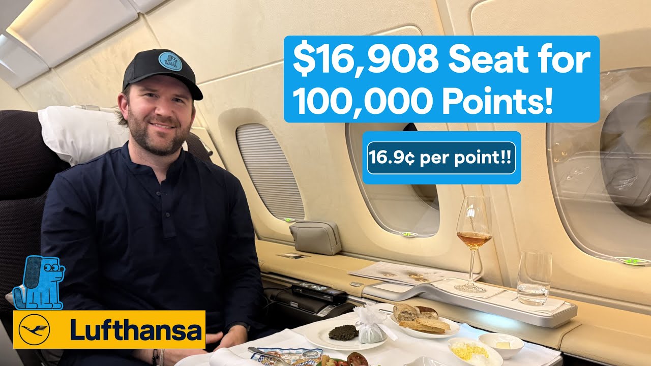 Lufthansa FIRST CLASS 🎉! On the A380-800. New York to Munich (JFK 🛫 MUC)