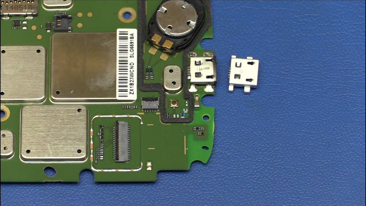 Motorola Cell Phone USB Connector Replacement / Repair - Ec-Projects