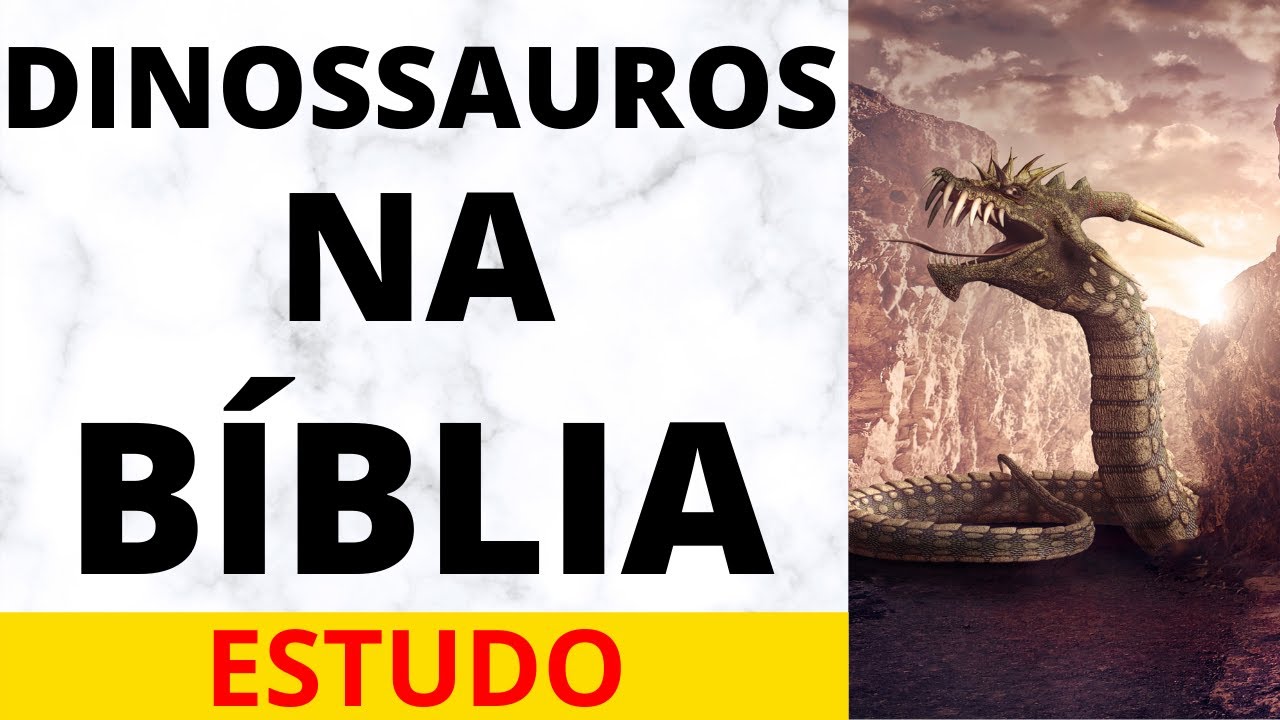 DINOSSAUROS NA BÍBLIA - ESTUDO | Prof. Renato Santos