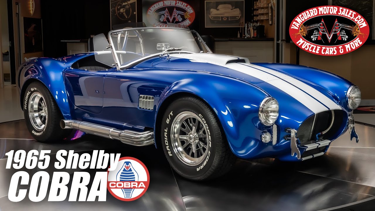 1965 Shelby Cobra Superformance MKIII For Sale Vanguard Motor Sales #3763