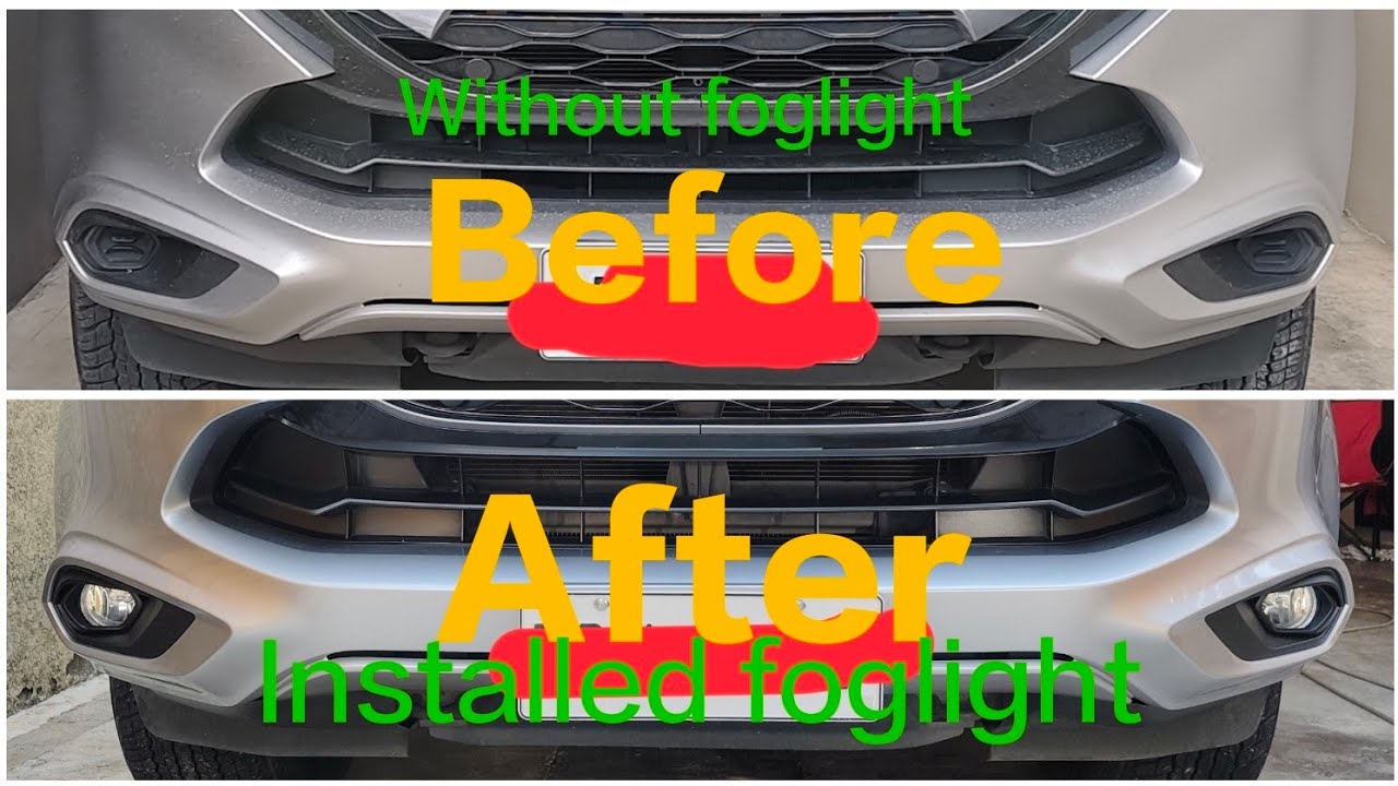 FOG LIGHT  Upgrade para sa MU-X RZ4E entry level variant.