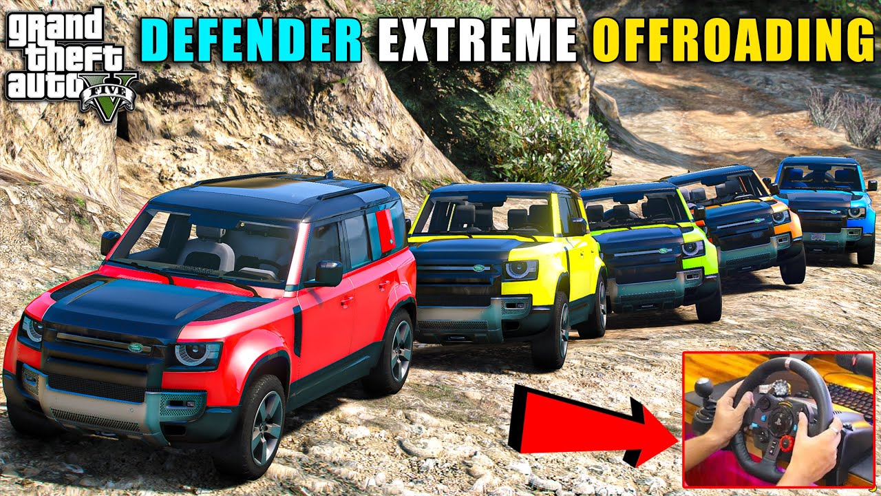 GTA 5 : GOING WO LEH LADKAH IN SNOW FALL WITH SWIFT AND DEFENDER  JIMMY AND KALUWA OMG!