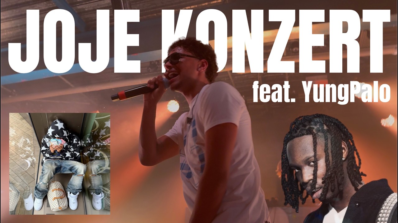 ERSTES KONZERT VON JOJE | SPECIAL GUEST YUNGPALO | MÜNCHEN | VLOG#6