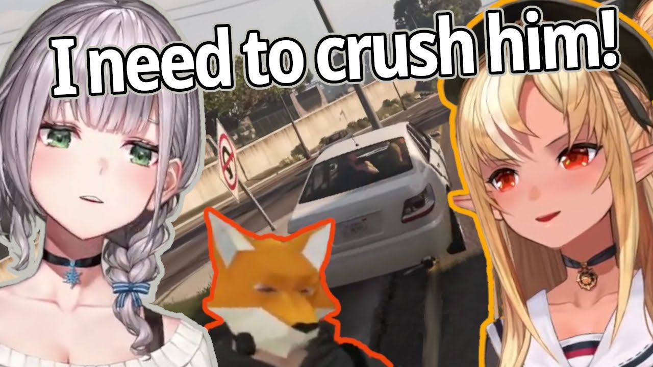 Noel and Flare's Date Gets Ruined by a Fox [Hololive/ENG SUB/GTA Online]