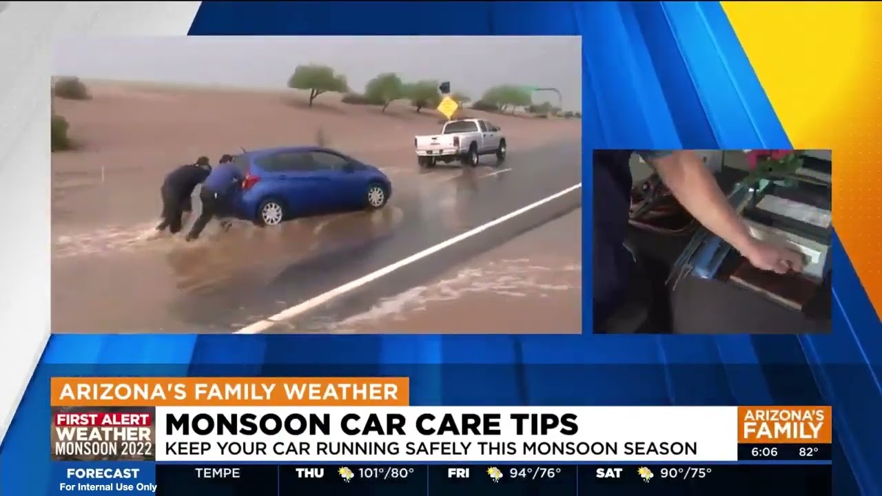 Channel 3 News with Good Works Auto Repair - Monsoon Car Care Tips