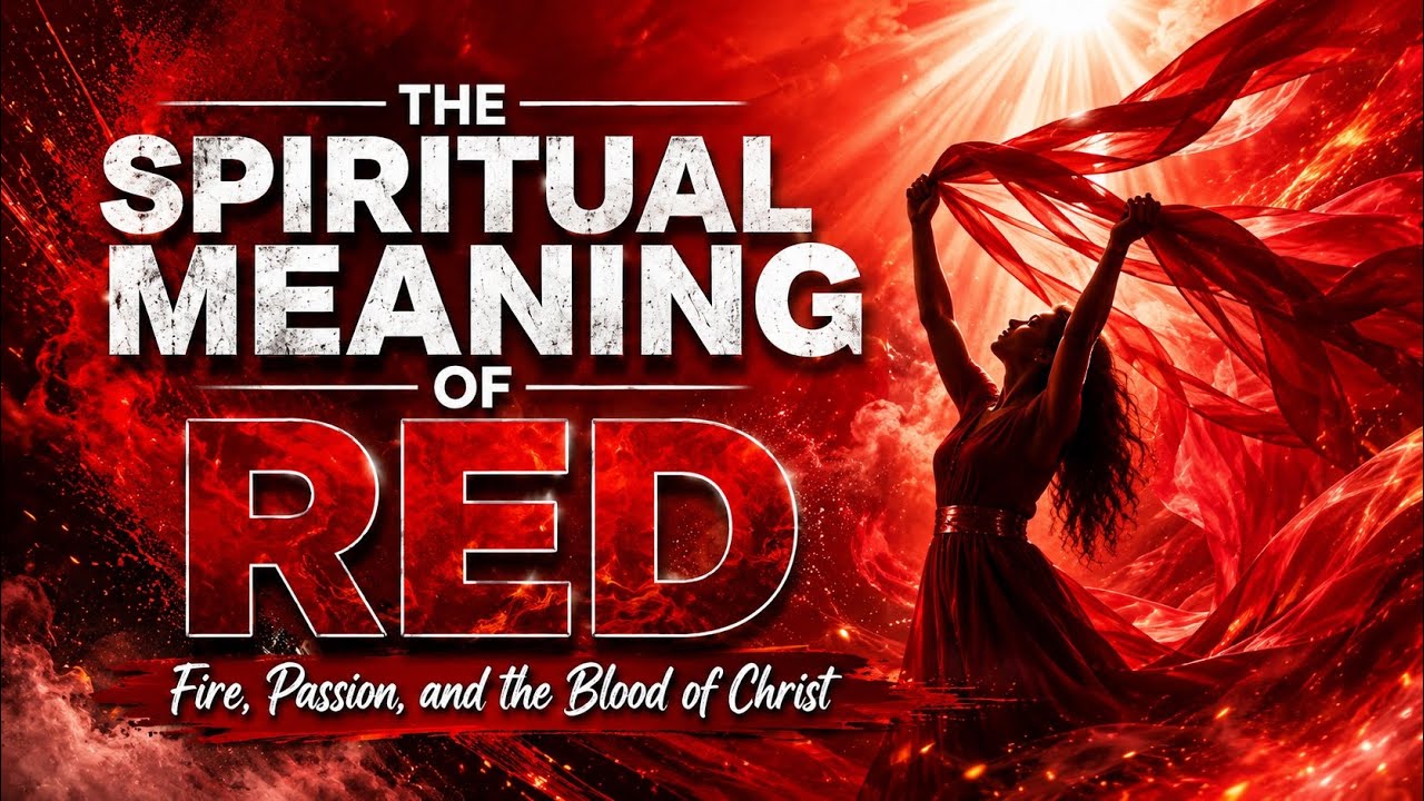 The Spiritual Meaning of Red: Fire, Passion, and the Blood of Christ in Worship