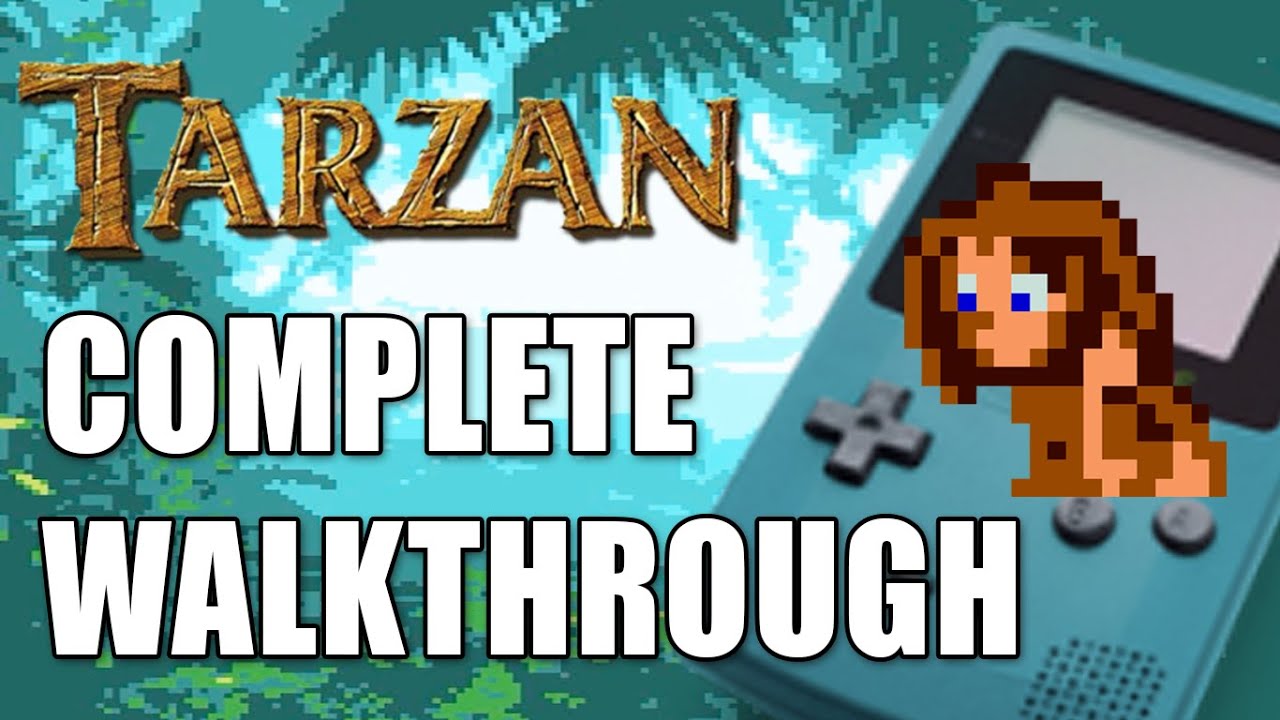 Tarzan - Gameboy Color - Complete Walkthrough