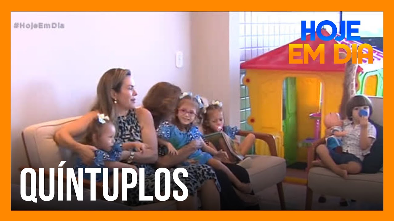 Conheça a história de superação de uma mãe de quíntuplos que ficou viúva