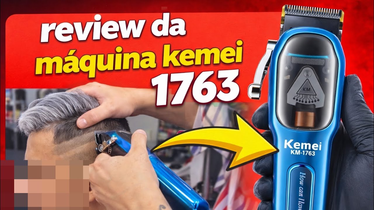 Unboxing Review 1763 Kemei