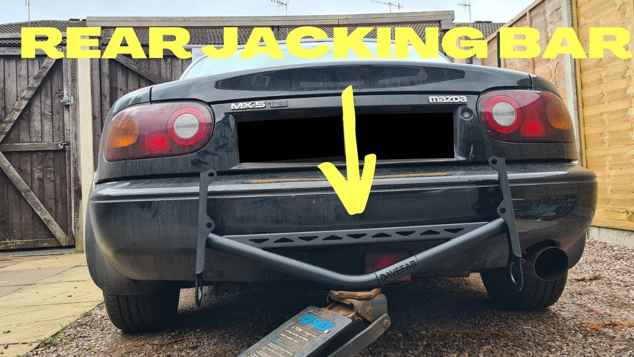 MX5 MK1 REAR JACKING BAR | DAVEFAB JACKING BAR