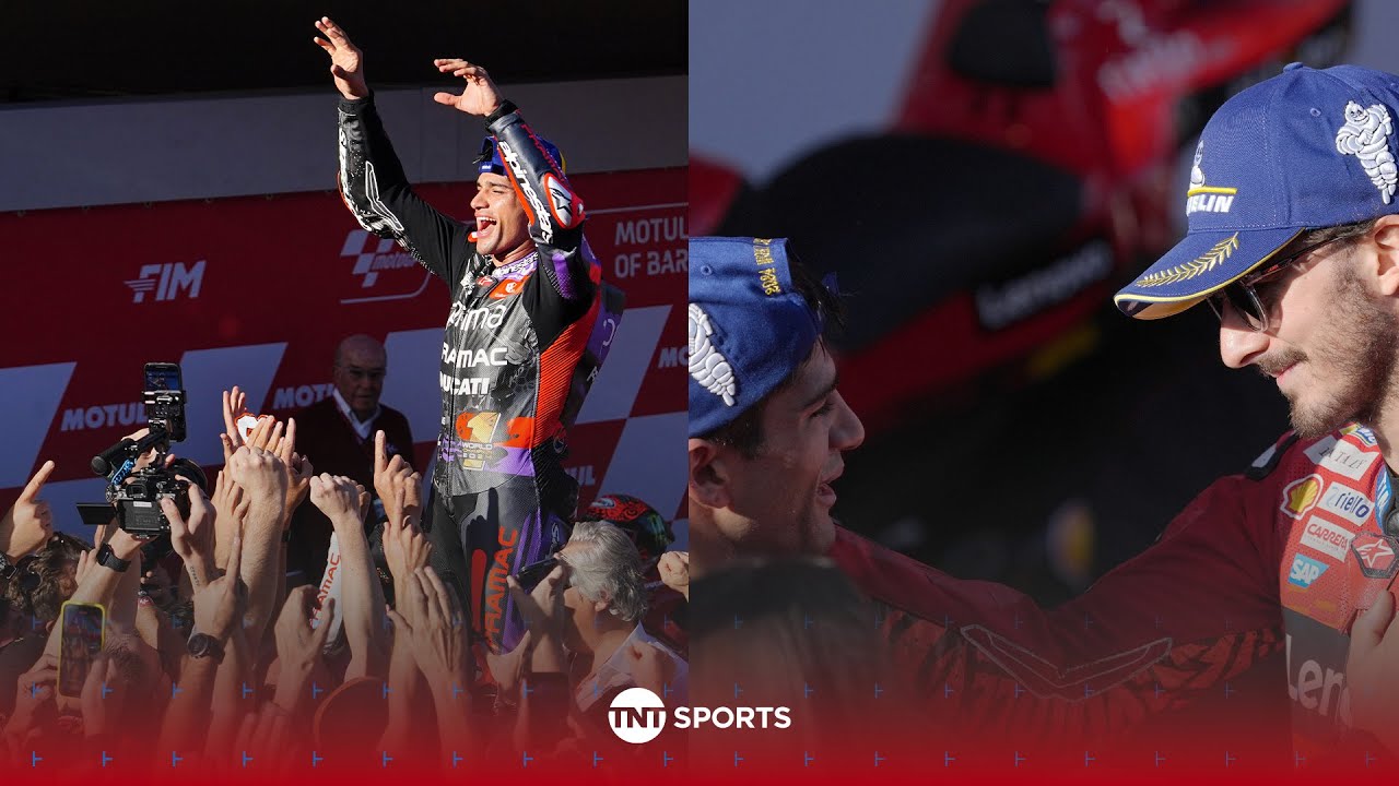 Word on the Grid: Rider reaction as Jorge Martin wins 2024 MotoGP championship 🏆 #MotoGP