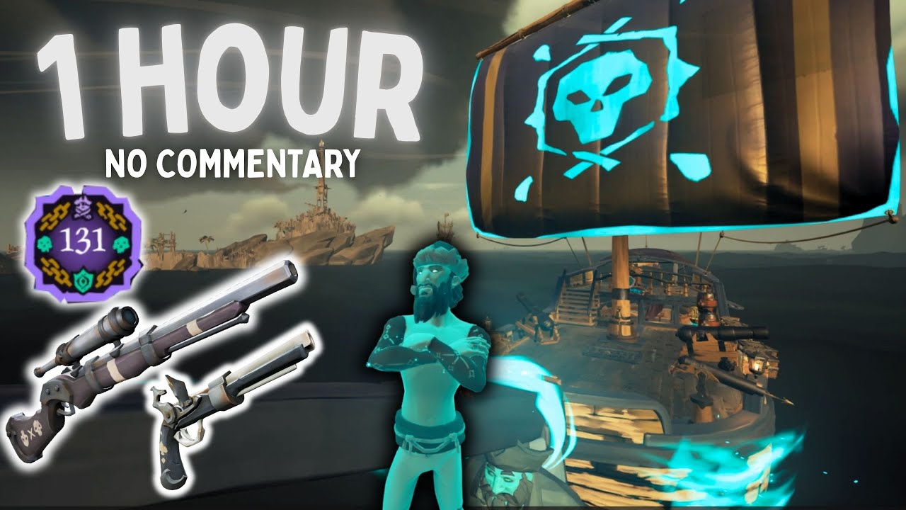 Hourglass Helm NO COMMENTARY Low Level Hourglass (Sea of thieves Lofi and No Commentary Gameplay)