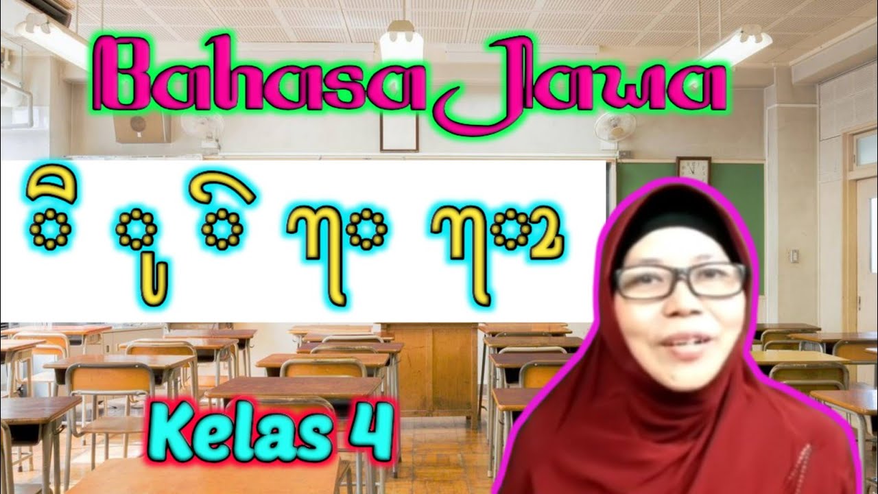 Bahasa Jawa BAB 4, Aksara jawa sandhangan 1, wulu, suku, pepet, taling, taling tarung, Kelas 4 MI MA