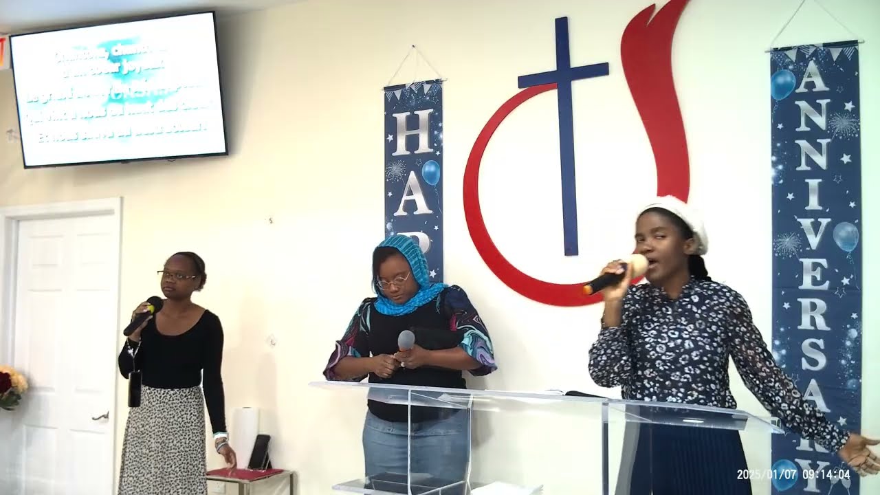 EL-Shaddai Faith Church of God. Tuesday Night Service – Powerful Praise led by Sister Yvolaine .