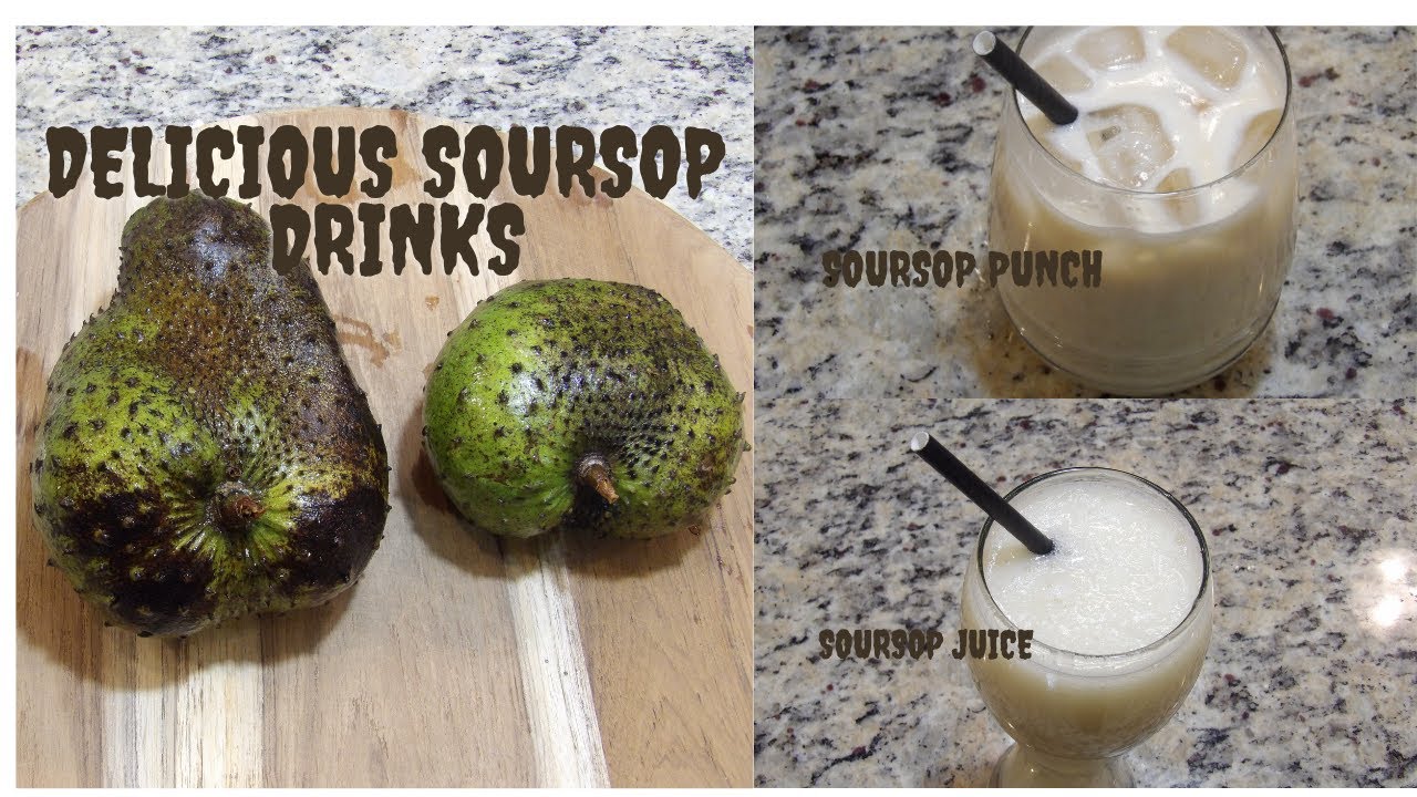 How to make Soursop Juice|How to make Soursop Punch (Super easy & Delicious Recipe)