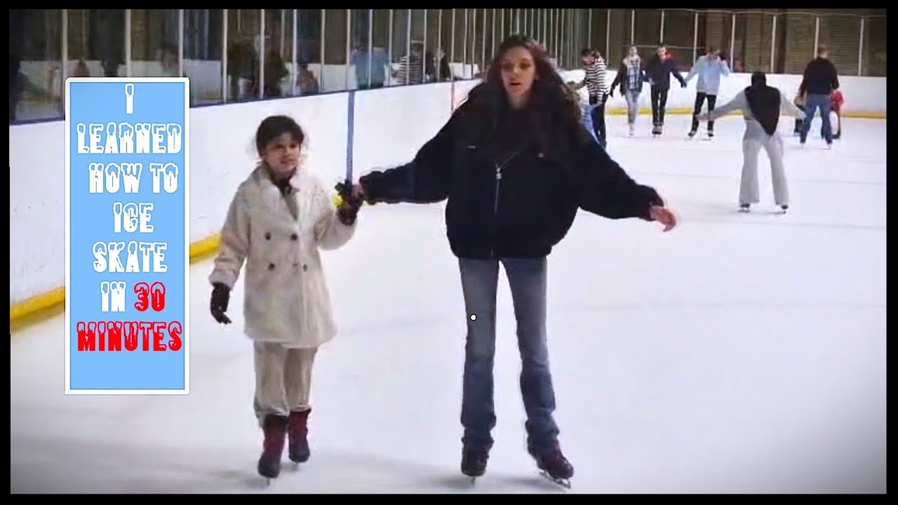 Watch How I Learned To Ice Skate In 30 Minutes In Alexandra Palace | Ally Pally UK