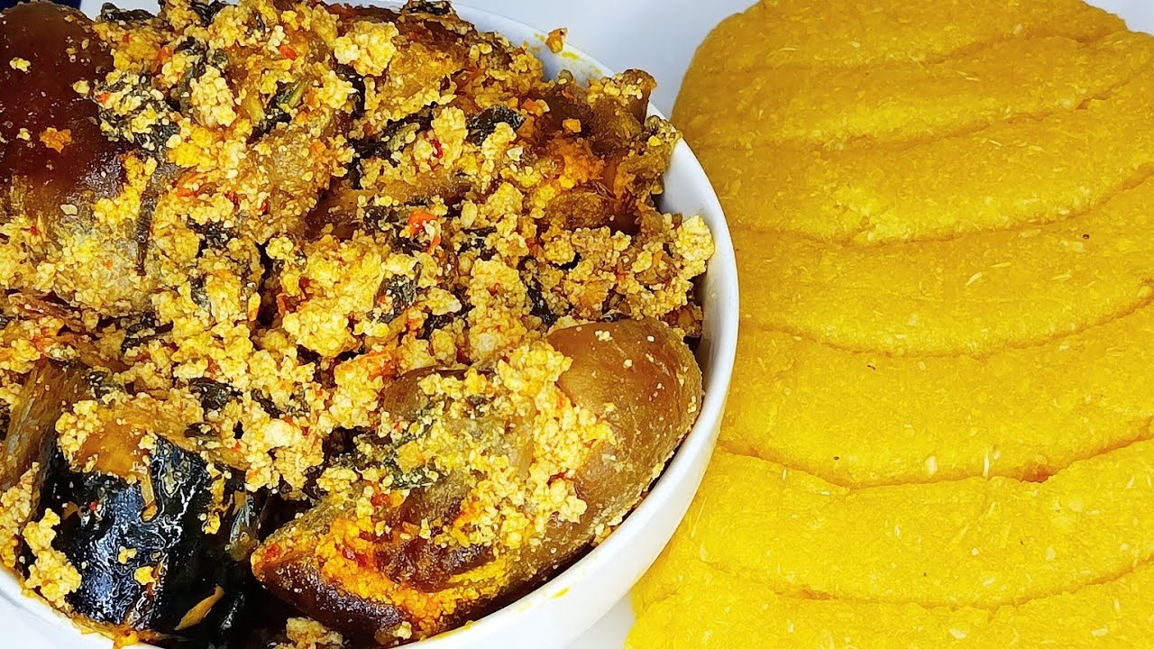How To Make Egusi Soup With Fresh Bitter Leaf | Step-by-Step 
