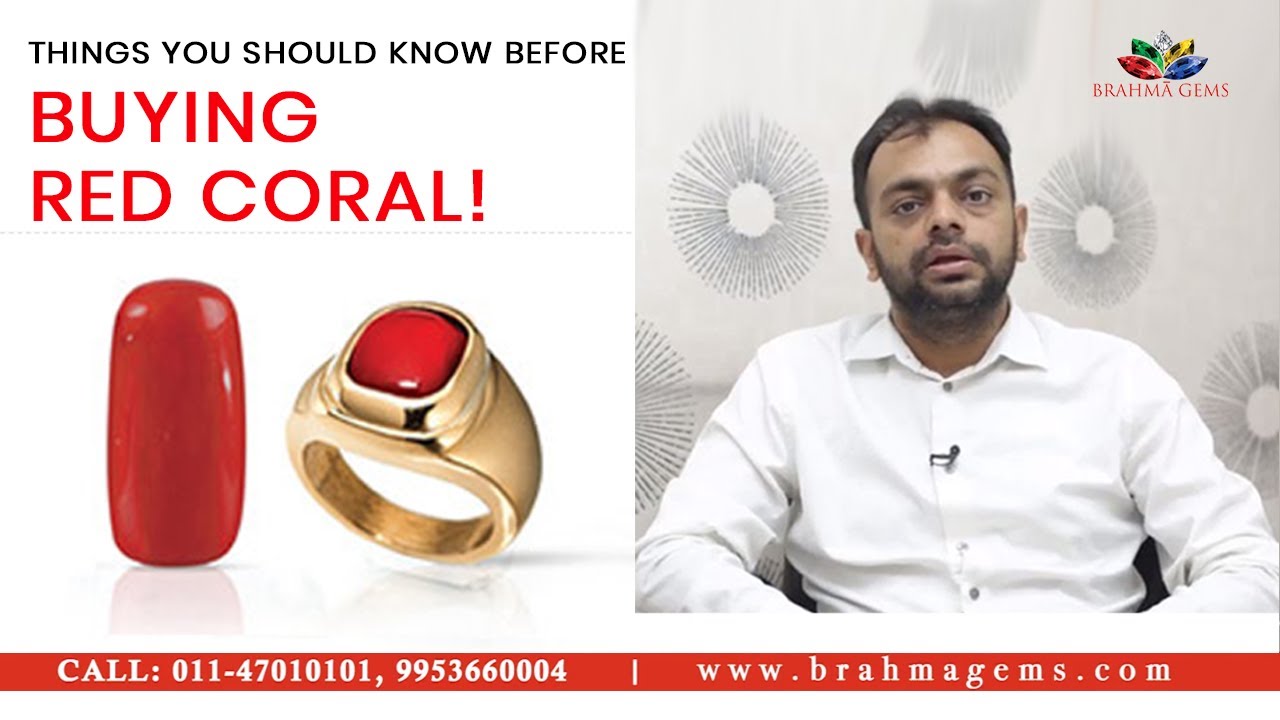 Important Points to Know Before Buying Natural Red Coral (Moonga) | Brahma Gems | 011-47010101