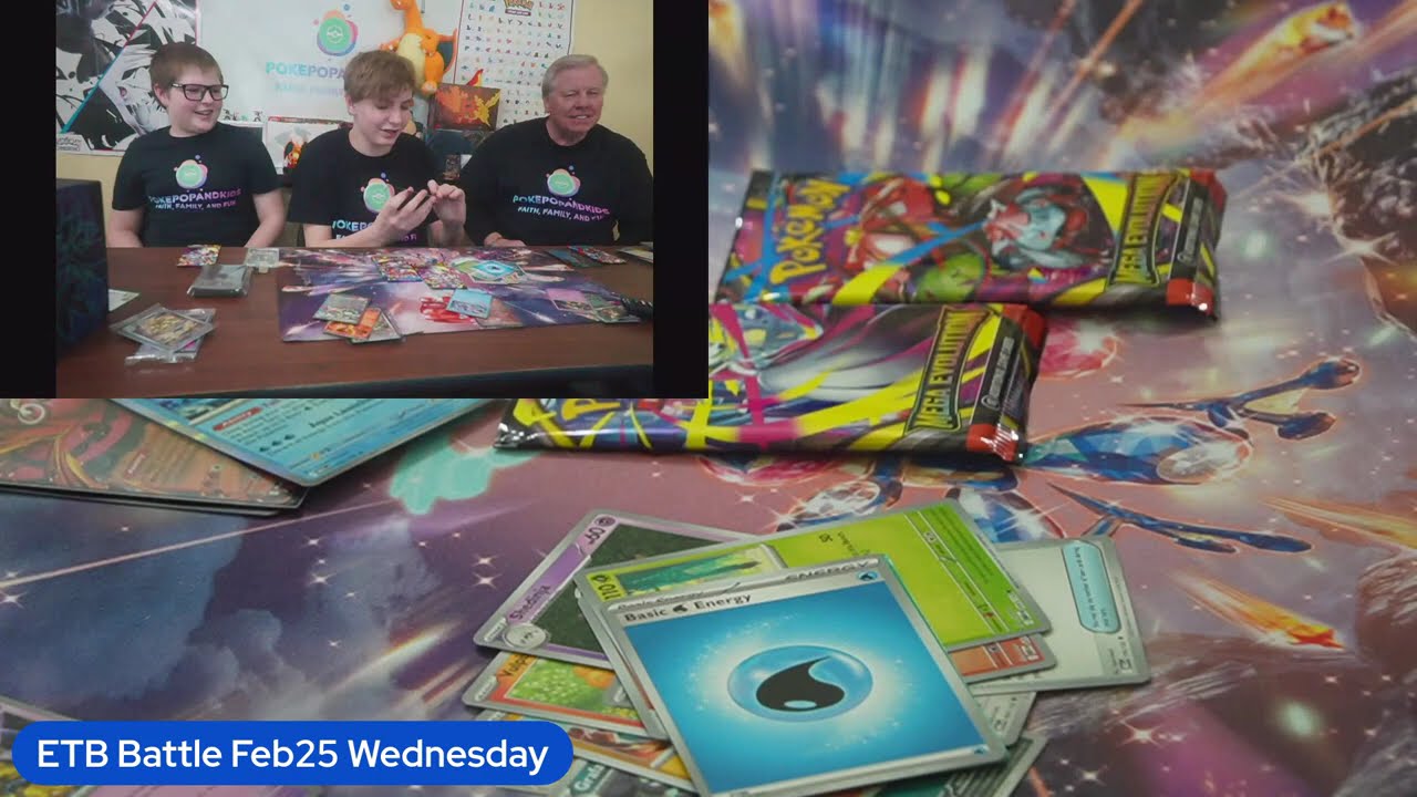 Feb 25th Wednesday #pokepopandkids#faith#fun#family