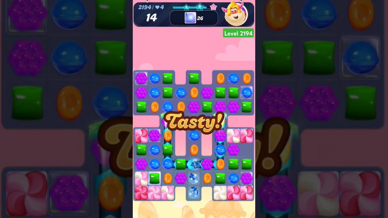 Hidden Tricks to Beat #candycrushlevel 2194! Watch & Learn! #shortvideos #gaming #candycrushlevels
