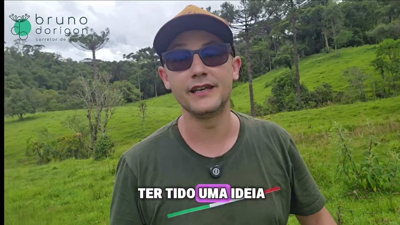 Invista em uma propriedade rural com acesso direto pela BR-282 em Alfredo Wagner - SC.