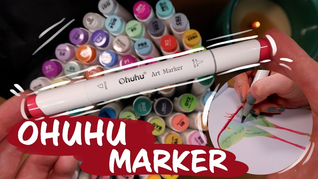 Ohuhu Marker sind toll! Ich zeige euch die Alkoholmarker von Ohuhu