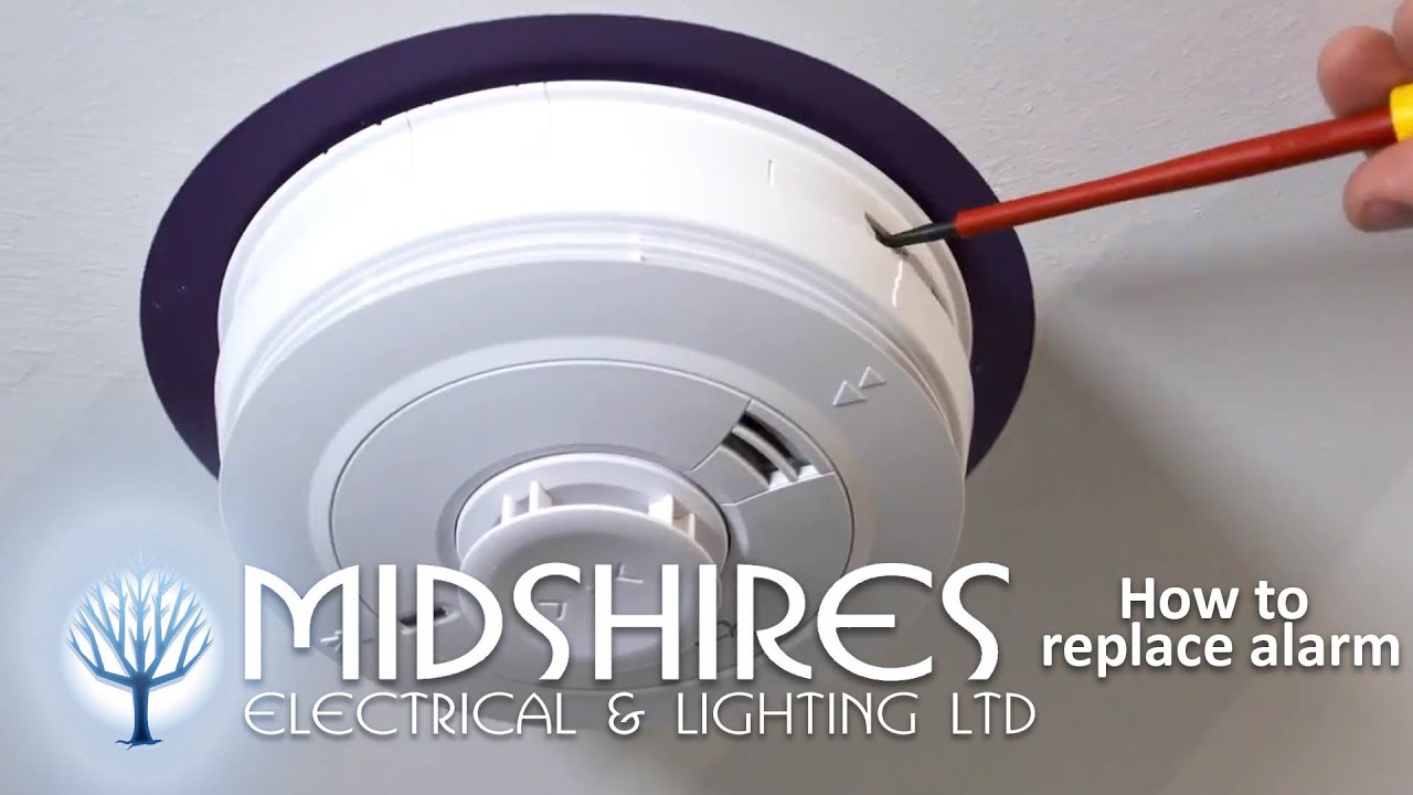 How do I replace my alarm - Aico | Midshires Electrical & Lighting LTD