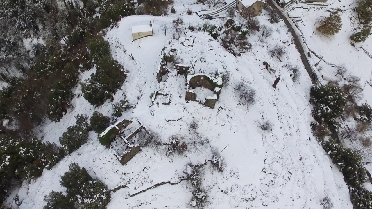 La Corse sous la neige (Valle d'Alesani )2