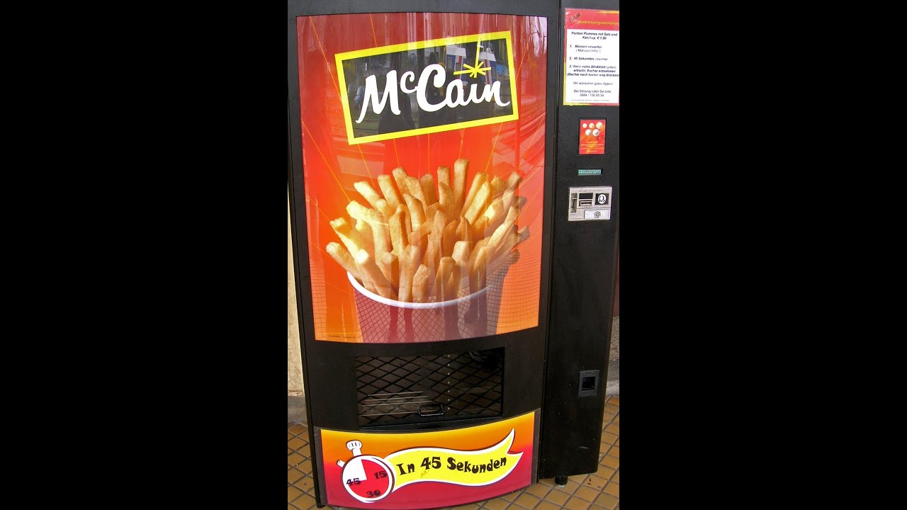 distributeur frites automatique