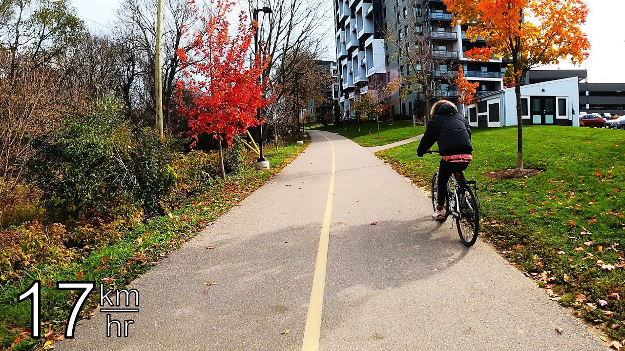 The Great Trail - Waterloo to Kitchener's Victoria Park - Narrated Bike Ride