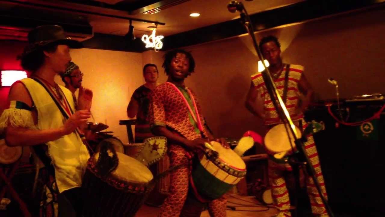 laoulaou bangoura  rambo bangoura masaki yamasita LIVE in SAFARI  yoki(guinee fare)