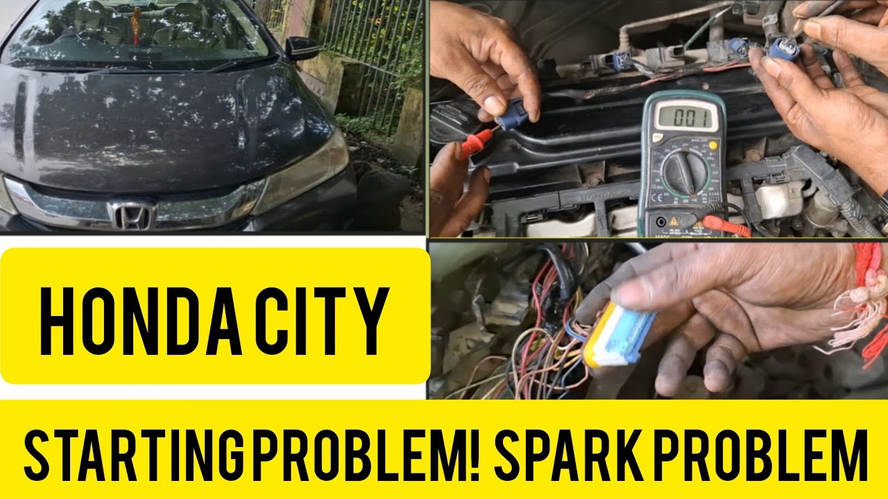 HONDA CITY STARTING PROBLEM! SPARK PROBLEM! NO DTC NO START!