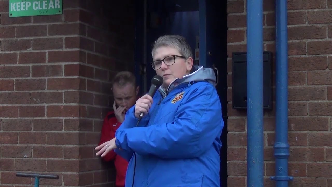 East Belfast FC protest against Belfast City Council