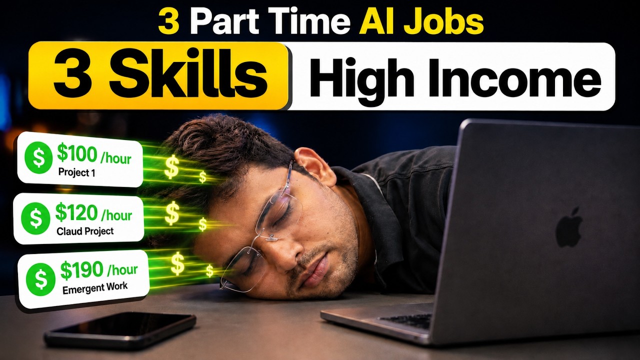 3 Skills to Earn Money as a Student 2026&nbsp;🔥 | Hidden AI Part-Time Jobs