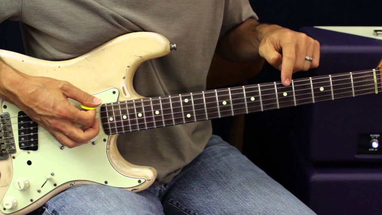 Rhythm Lesson - In The Style Of John Frusciante and Jimi Hendrix - Guitar Lesson