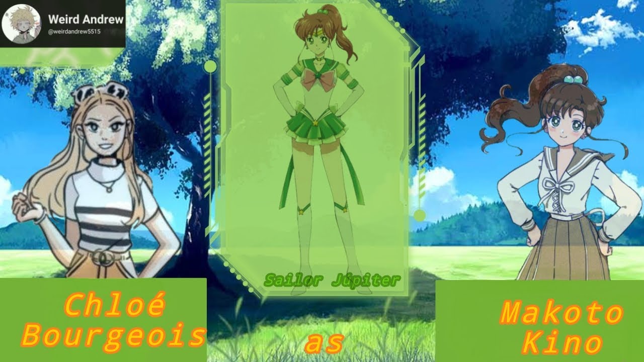 MLB react to Chloe as Makoto Kino [Part 1/2] [•Sailor Moon x MLB•]
