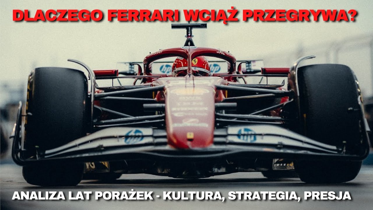 Ferrari ma wszystko… oprócz tytułu. Co jest nie tak z legendą F1?