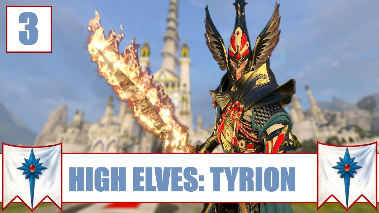 BLOODY PIRATES! - HIGH ELVES: TYRION - Warhammer 3