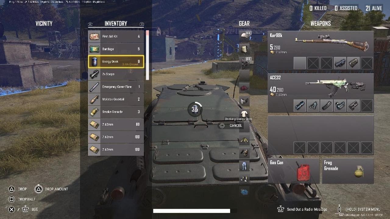 PUBG: BATTLEGROUNDS HHK HIGH PING CHICKEN DINNER RSA PS5