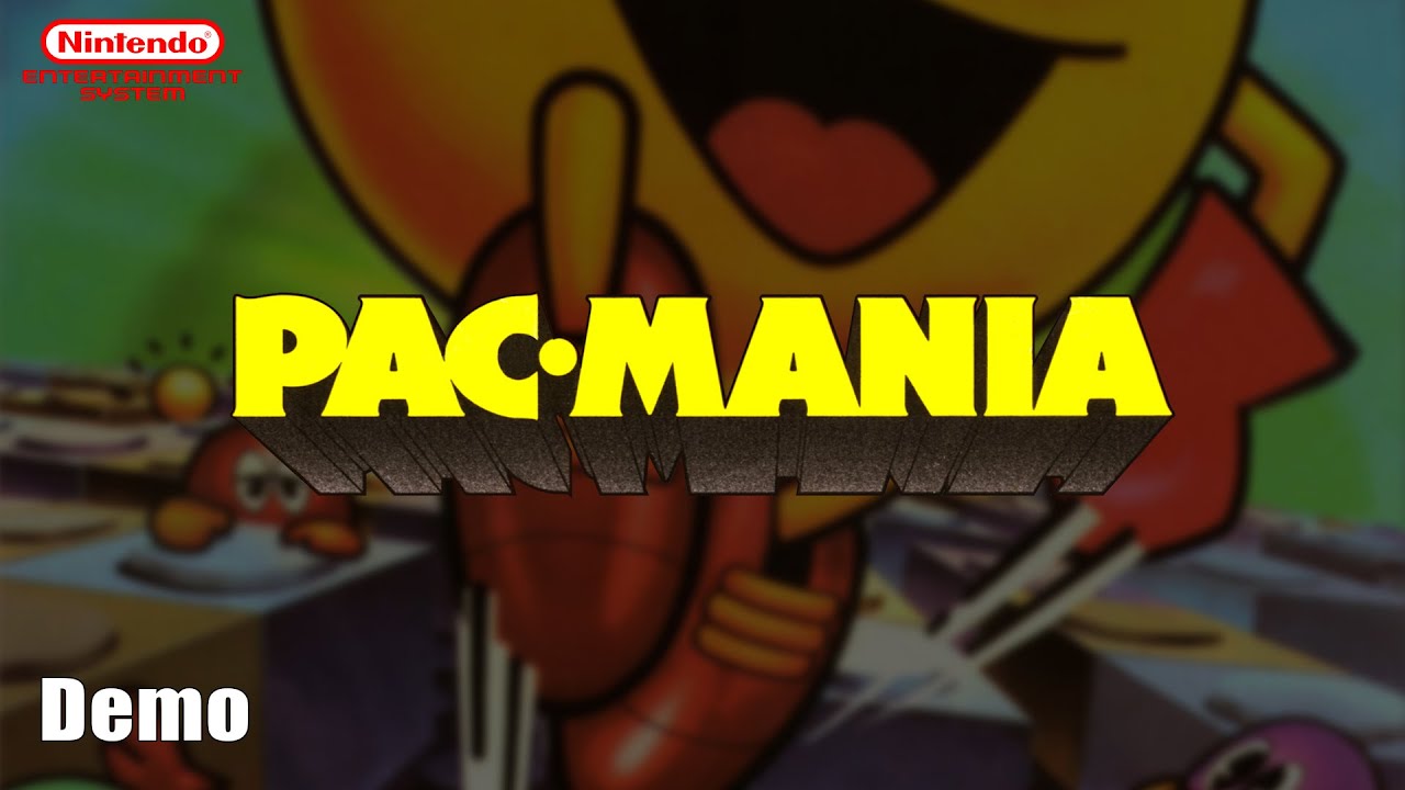Let's Play Pac-Mania | Demo | Nintendo Entertainment System - NR