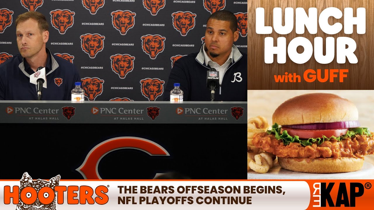 🍔 REKAP Lunch Hour with Kap: Bears Offseason Begins, NFC & AFC Championship Matchups Ahead