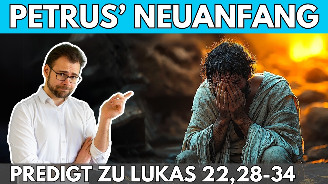🎧 PREDIGT: PETRUS' NEUANFANG (LK 22,28-34)