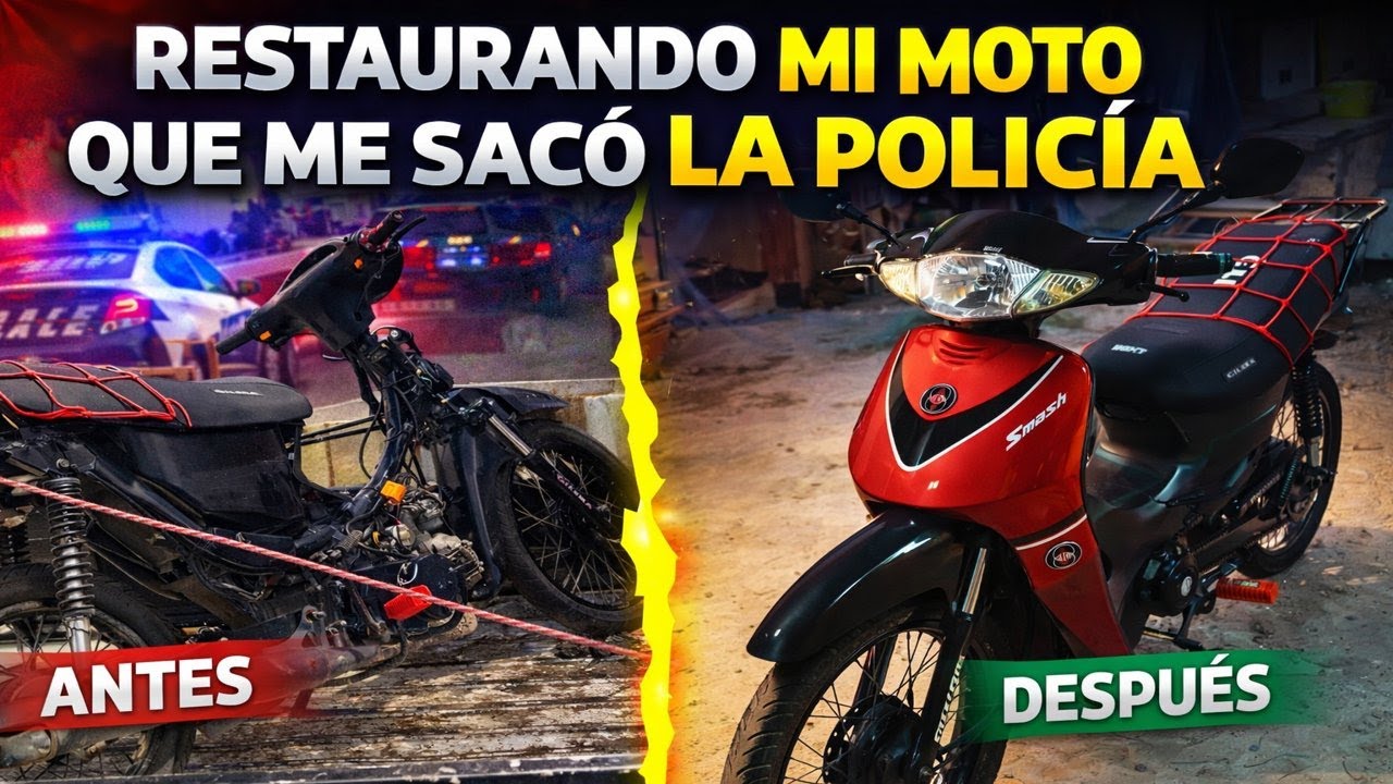 RECUPERO MI MOTO Y ASI ESTABA...